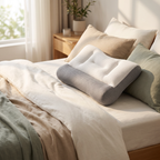 Oreiller ergonomique trois zones Posturly – en situation