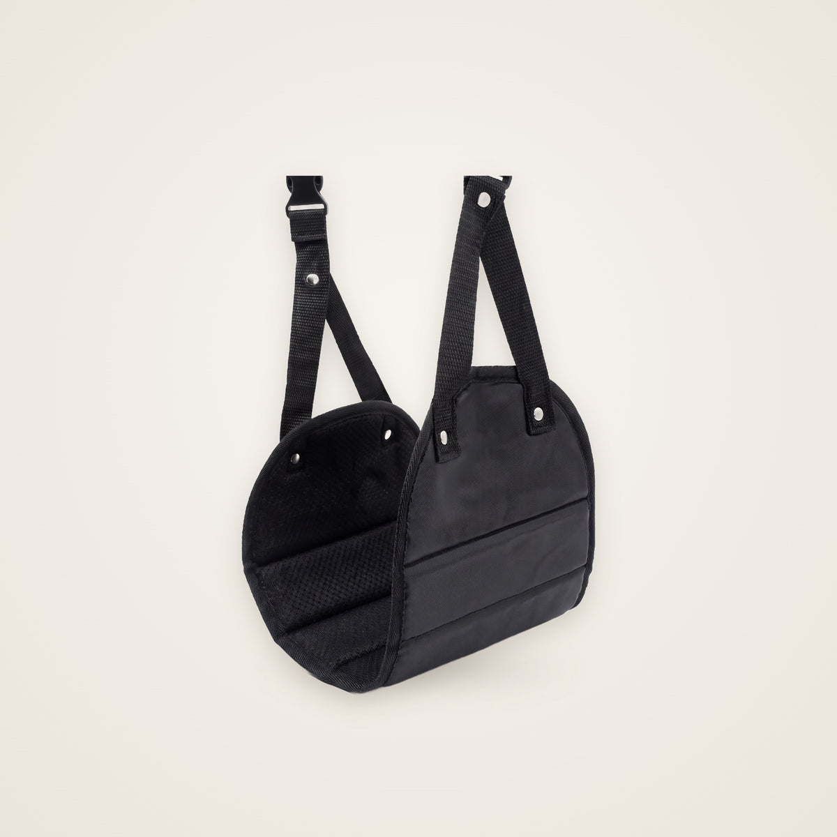 Repose-pieds de voyage suspendu Posturly – photo studio